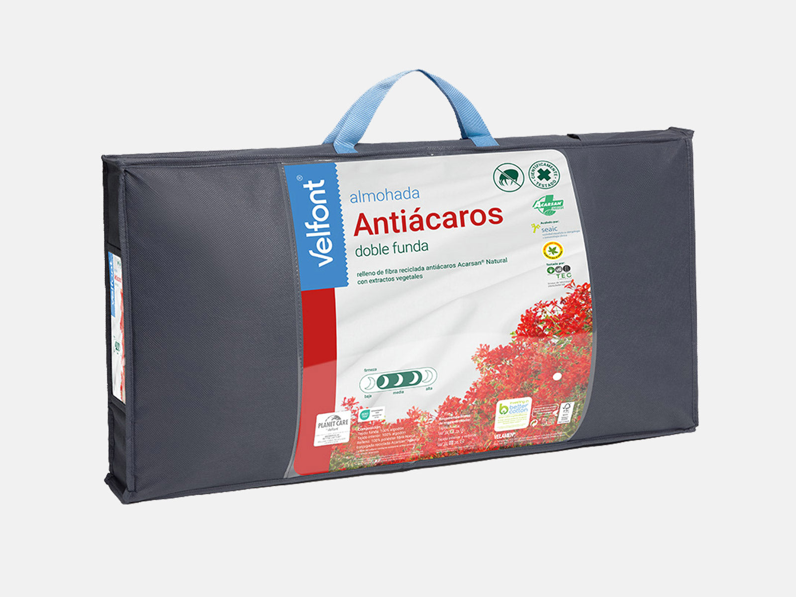 Almohada Velfont Antiácaros