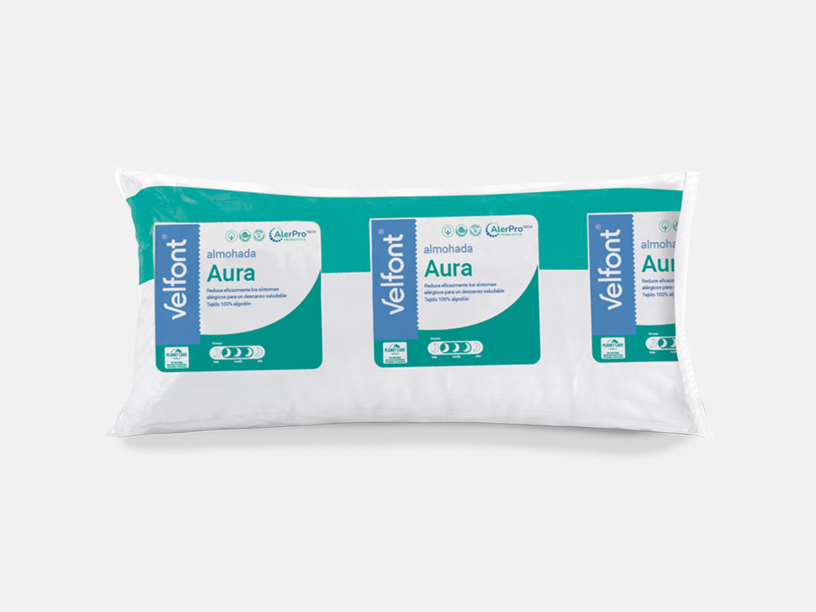 Almohada Velfont Aura Antialérgenos AlerProTech®