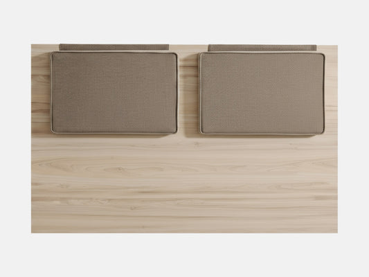 Cabecero JK Laval con almohadas