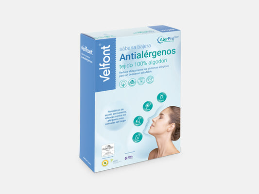 Sábana Bajera Velfont Antialérgenos AlerProTech®