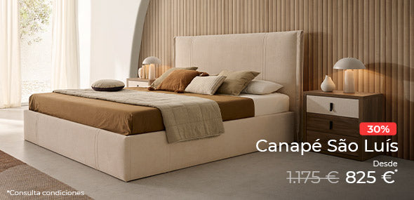 Canapé de madera Regina