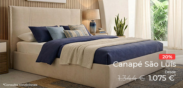 Canapé de madera Regina